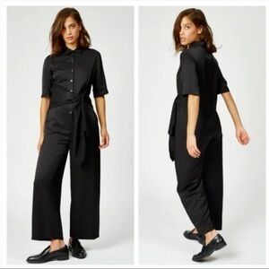 Silk and Salt Rubin Black Women's Jumpsuit